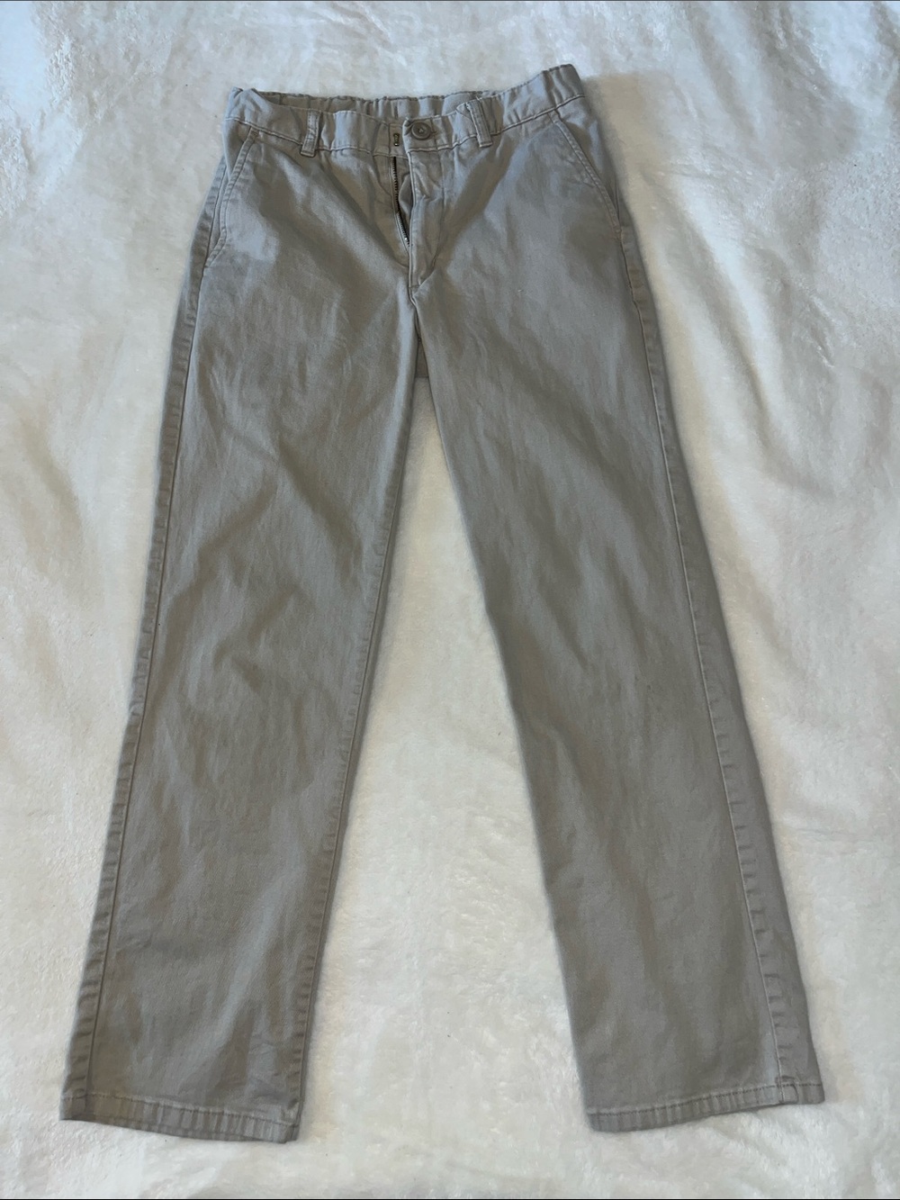 Izod Boys Khaki Straight-Leg pants 16 regular